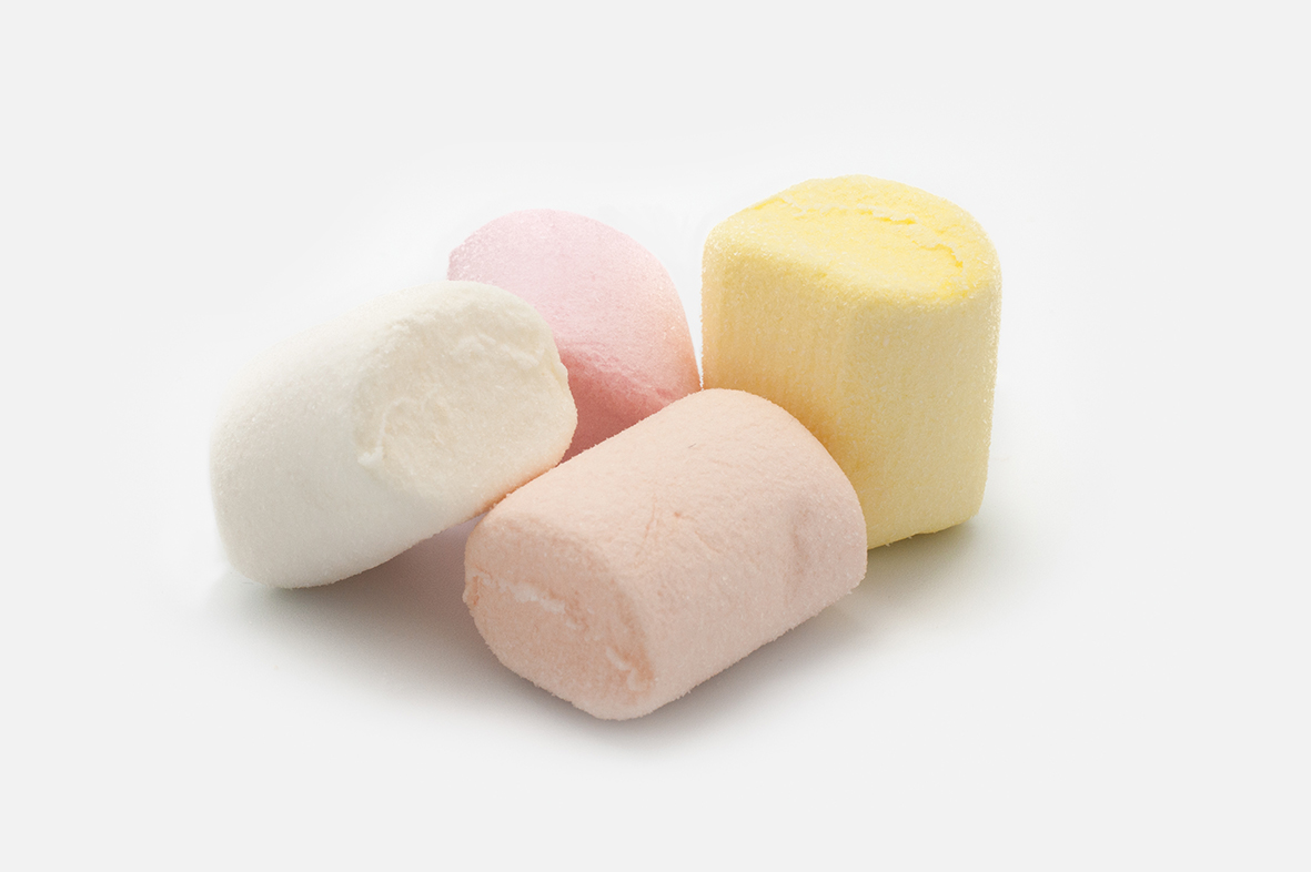 BBQ 4 colours marshmallow