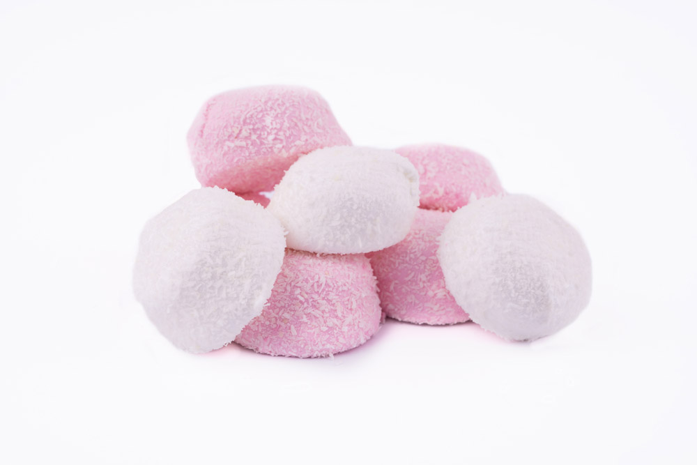 Blubs coconut coating marshmallow