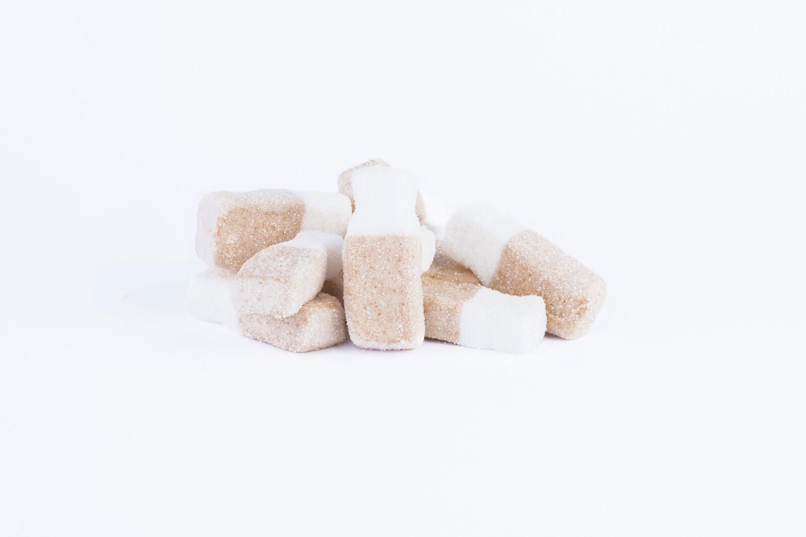 Bottles sour cola marshmallow