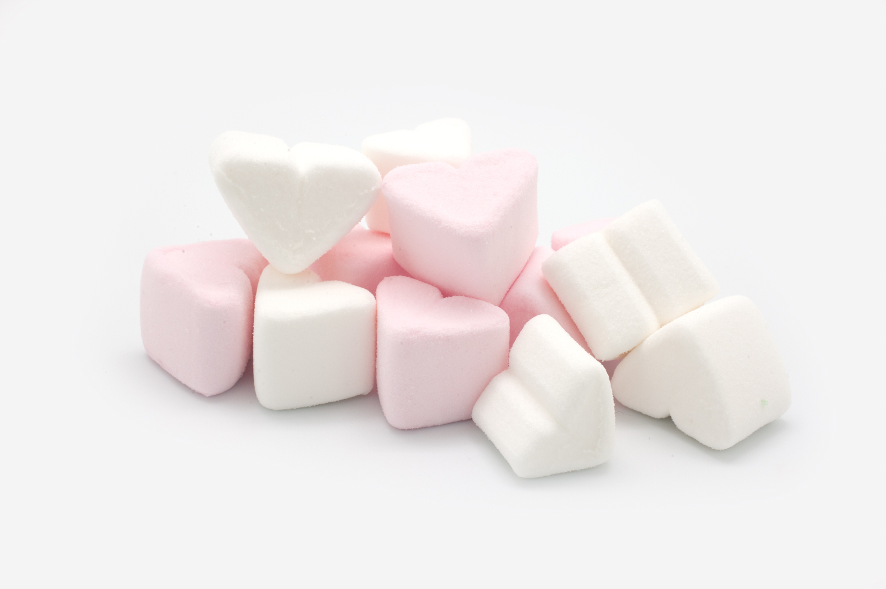 Hearts marshmallow