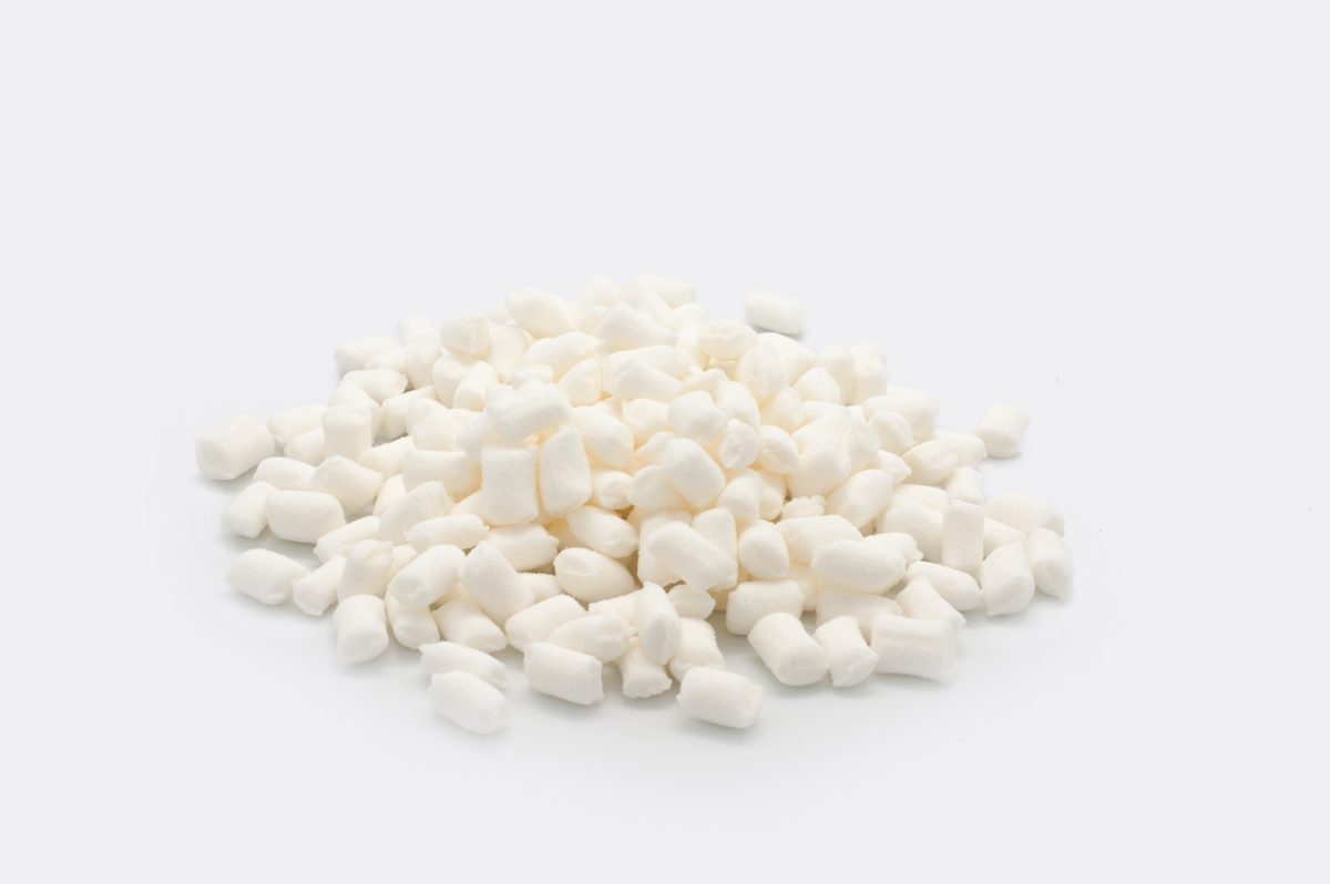Micro white (D8/L10mm) marshmallow