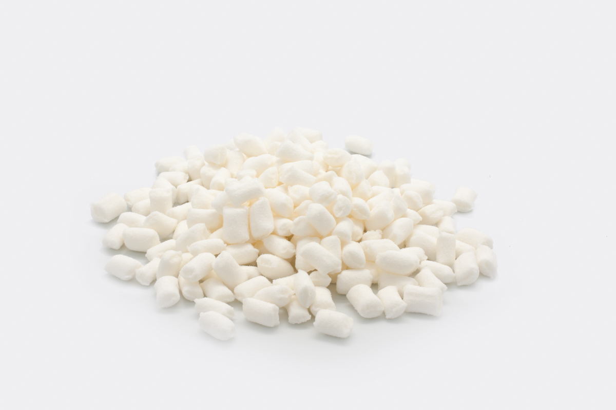 Micro white (D8/L10mm) marshmallow