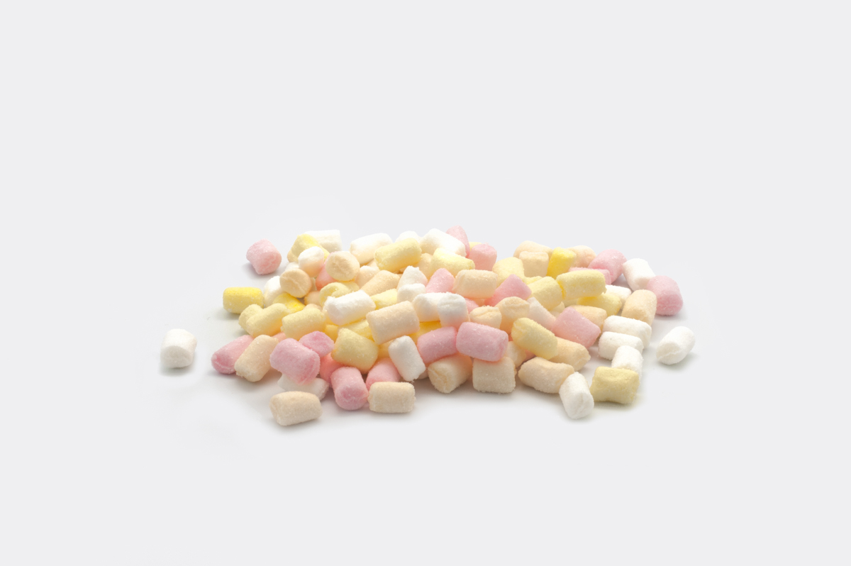 Dehydrated Mini 4 colours (D10/L12mm) marshmallow