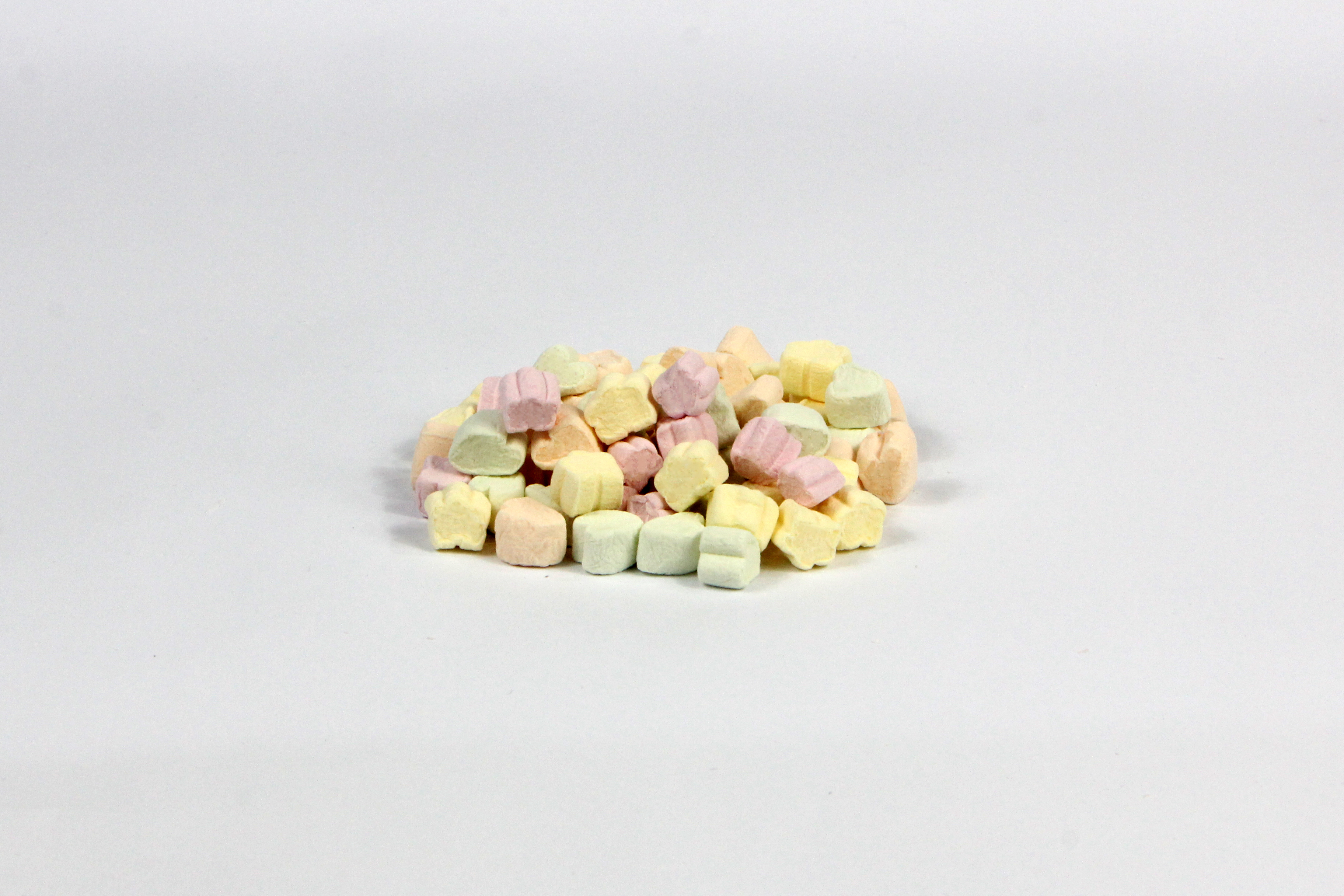Dehydrated Nano Mono Flowers & Hearts (0,2g) marshmallow