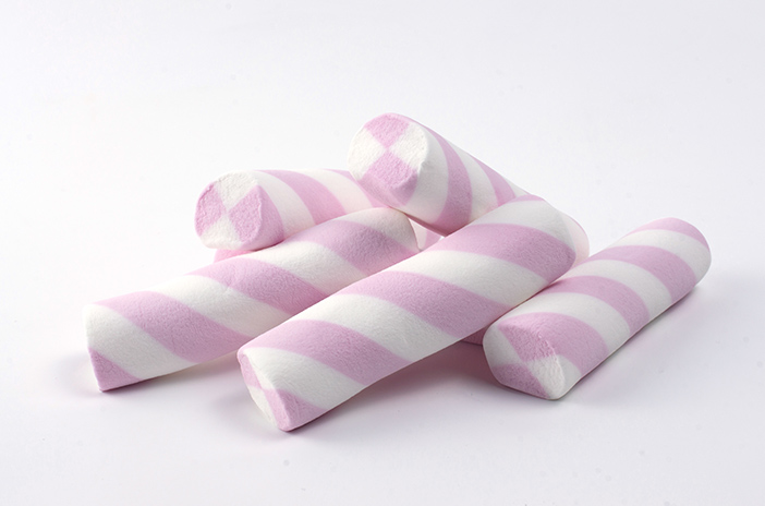 Poles 2 colours  (L70mm) marshmallow
