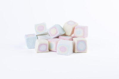 Rainbow cubes micro (1,2g) marshmallow