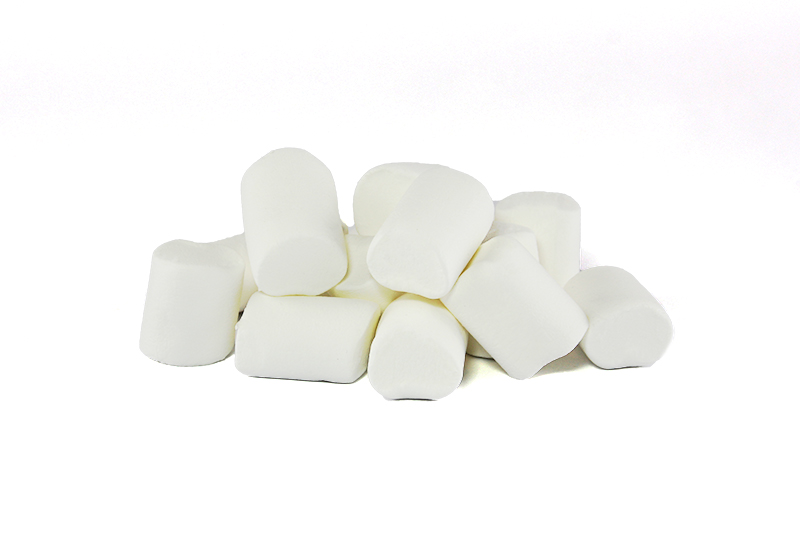Tubes white (L30mm) marshmallow