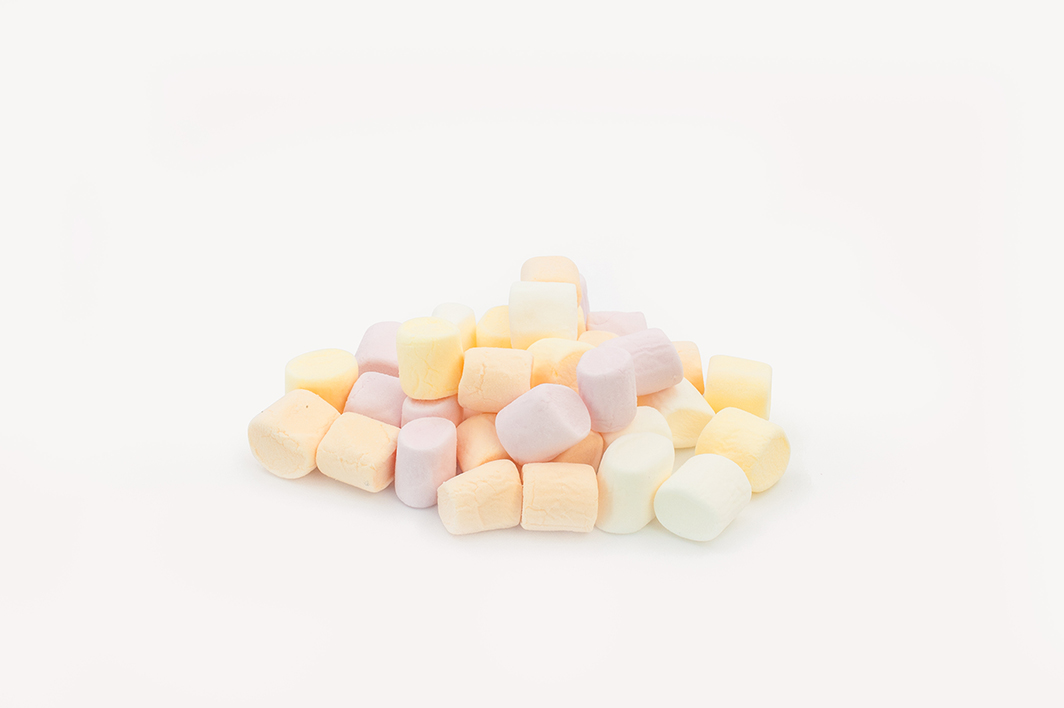 Dehydrated Mini 4 colours (D10/L11mm) marshmallow