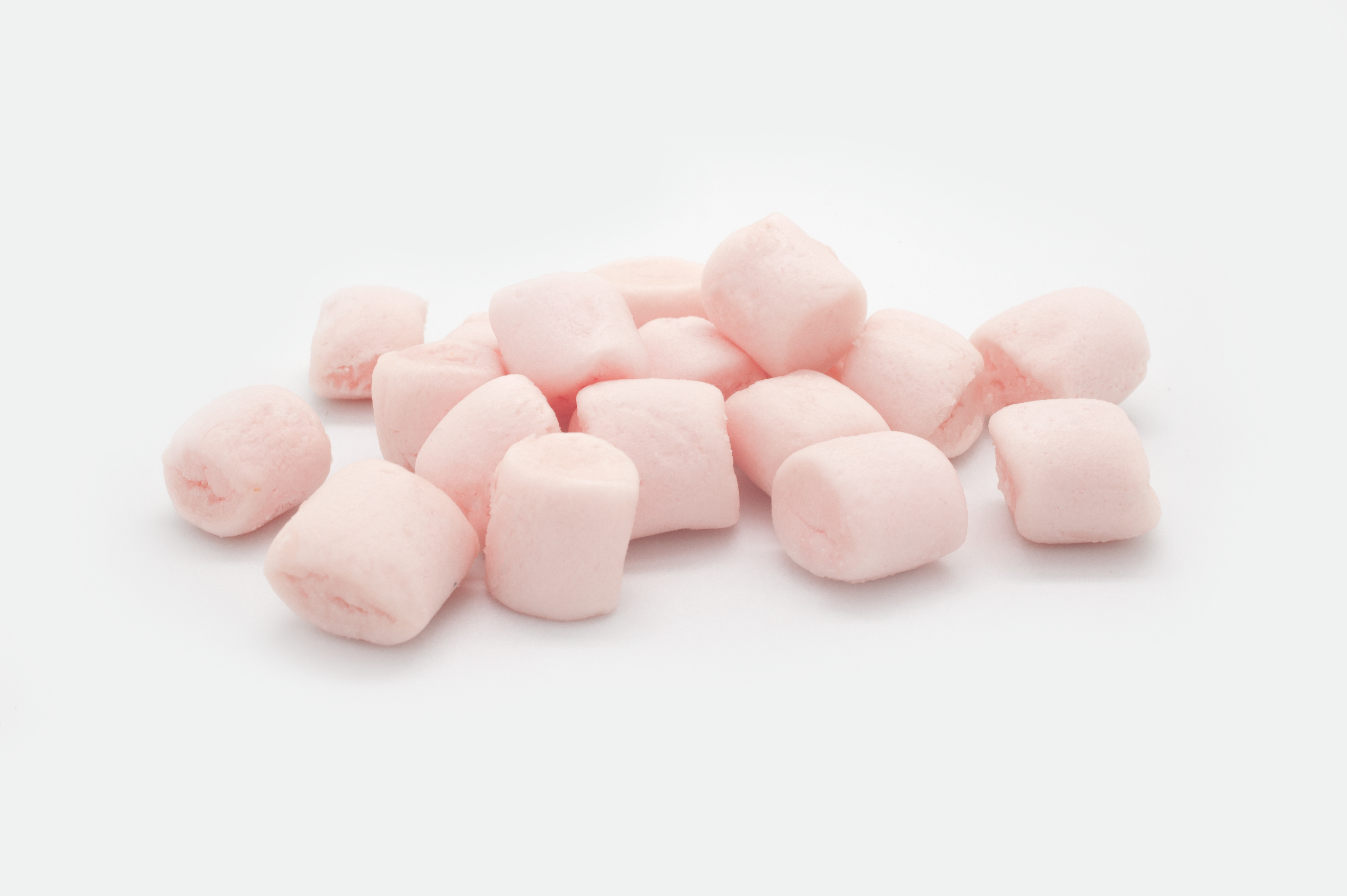 Mini vegan pink (L12/D8mm) marshmallow