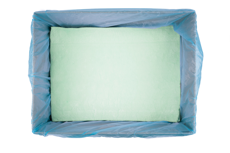 Sheet 250g green marshmallow