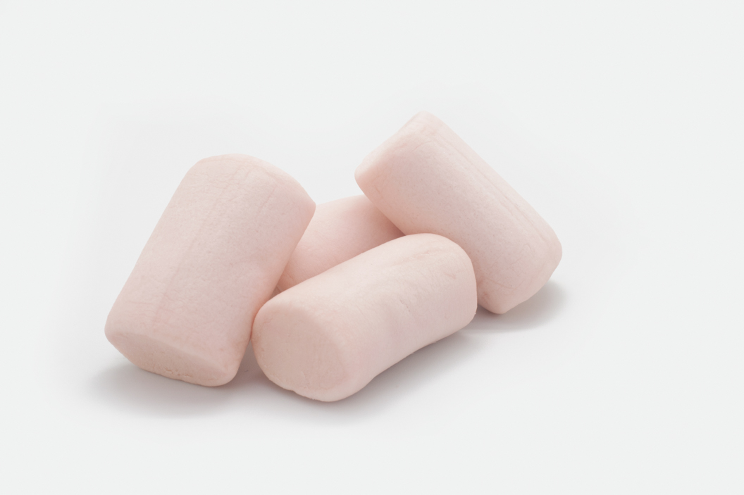 Tubes large vegan pink (L40mm/W7g) marshmallow
