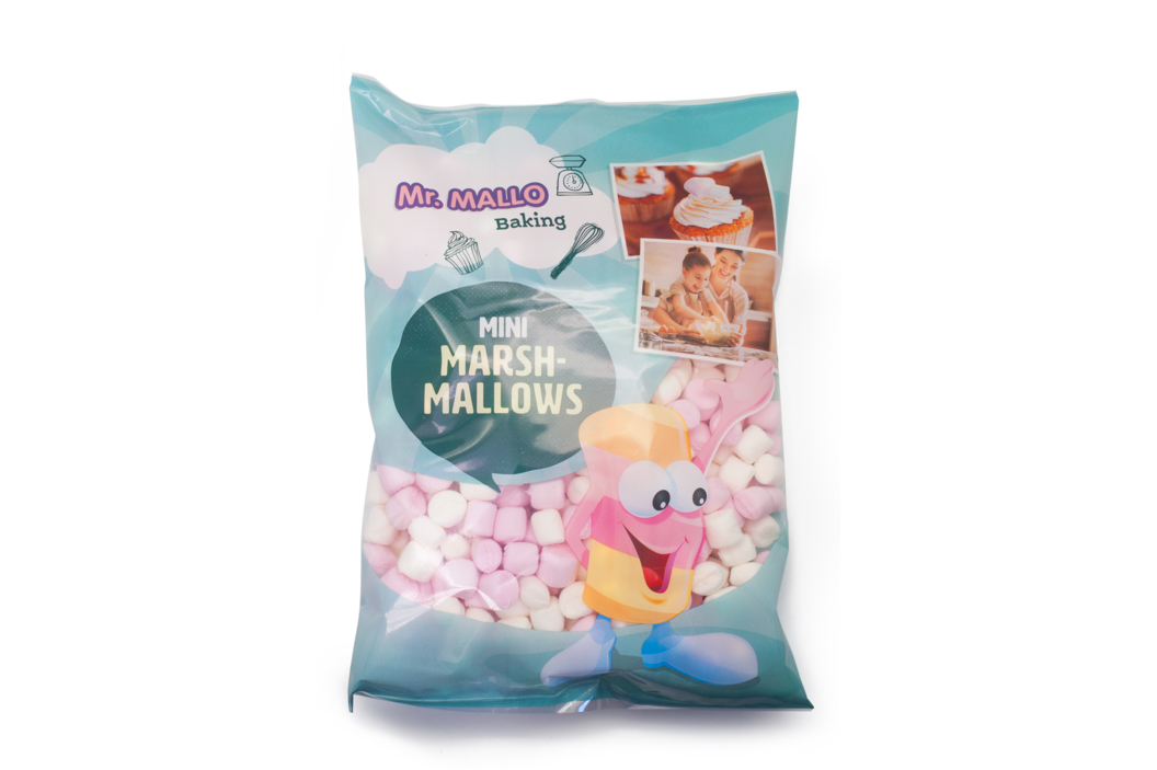 Mr. Mallo Baking pillow bag 180g (mini mallows)