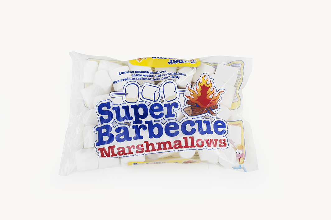 Mr. Mallo pillow bag 300g - BBQ white