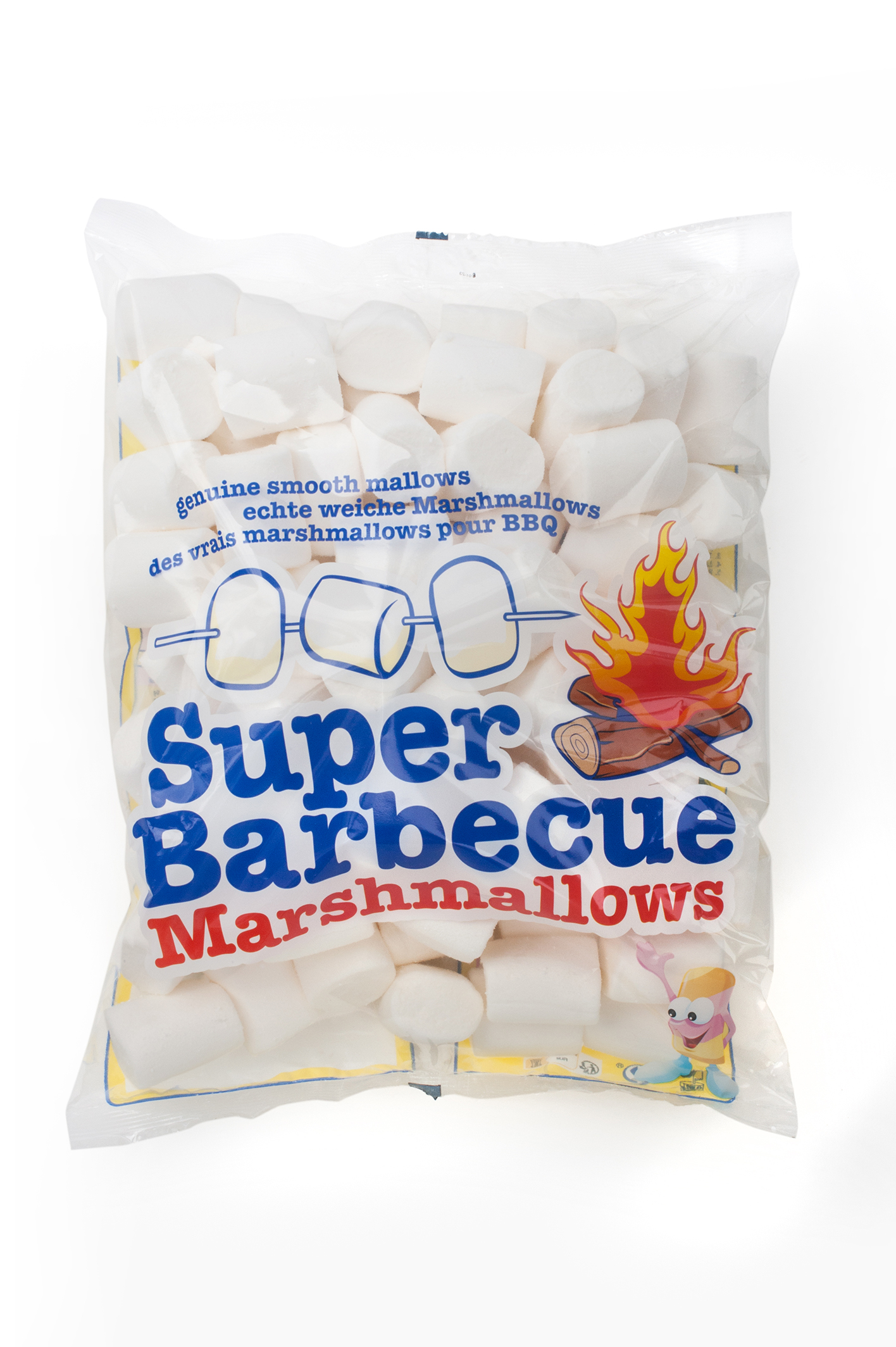 Mr. Mallo pillow bag 500g - BBQ white