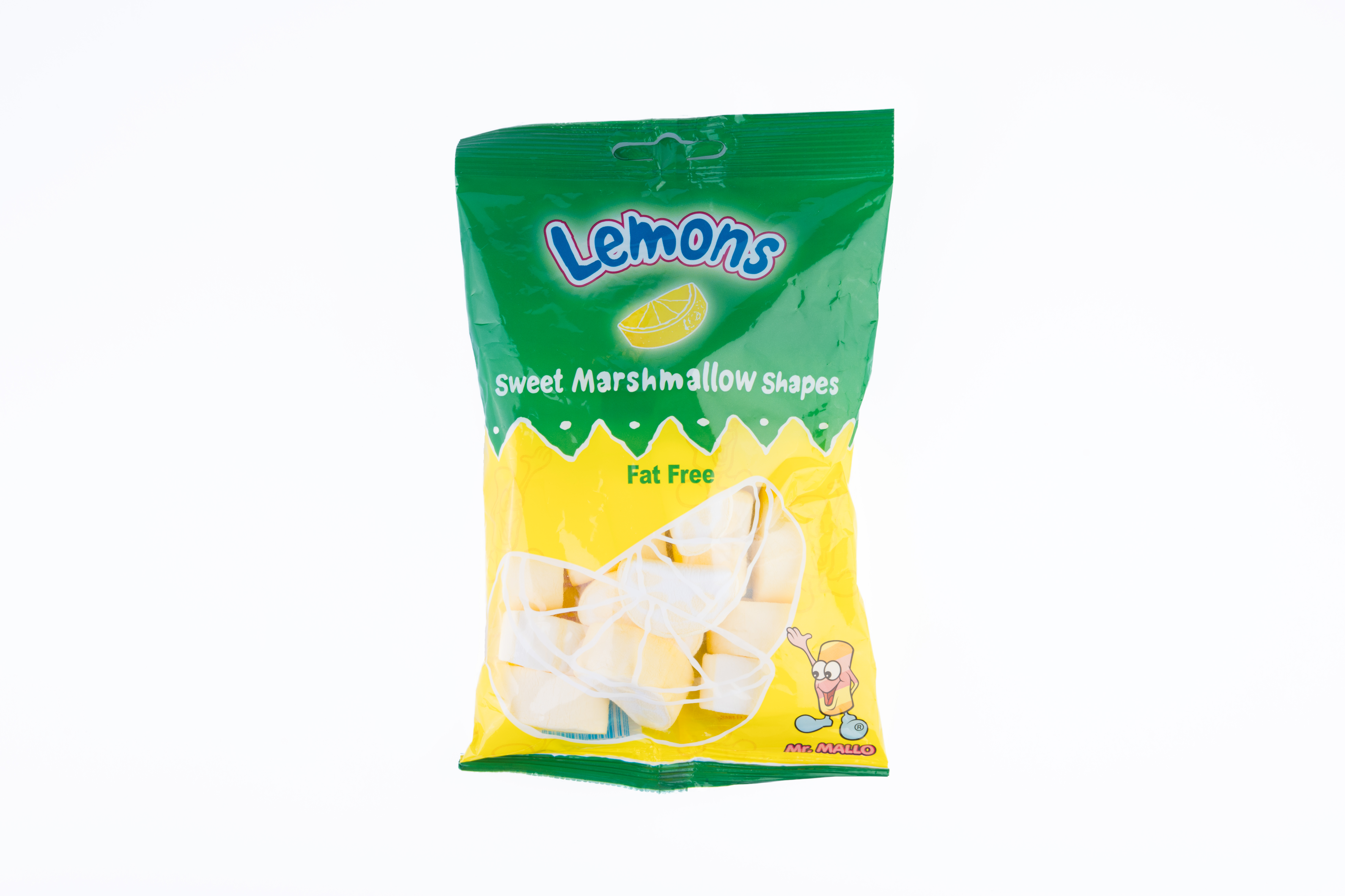 Mr. Mallo Fruit Lemon pillow bag 80g - 120g